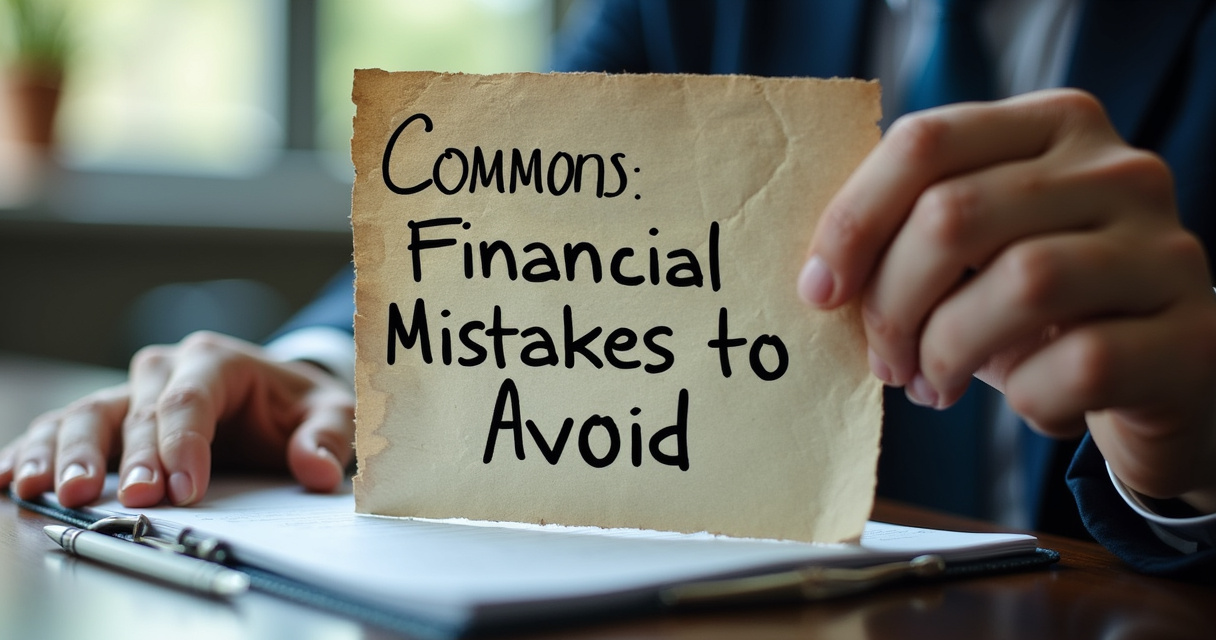common financial mistakes to avoid